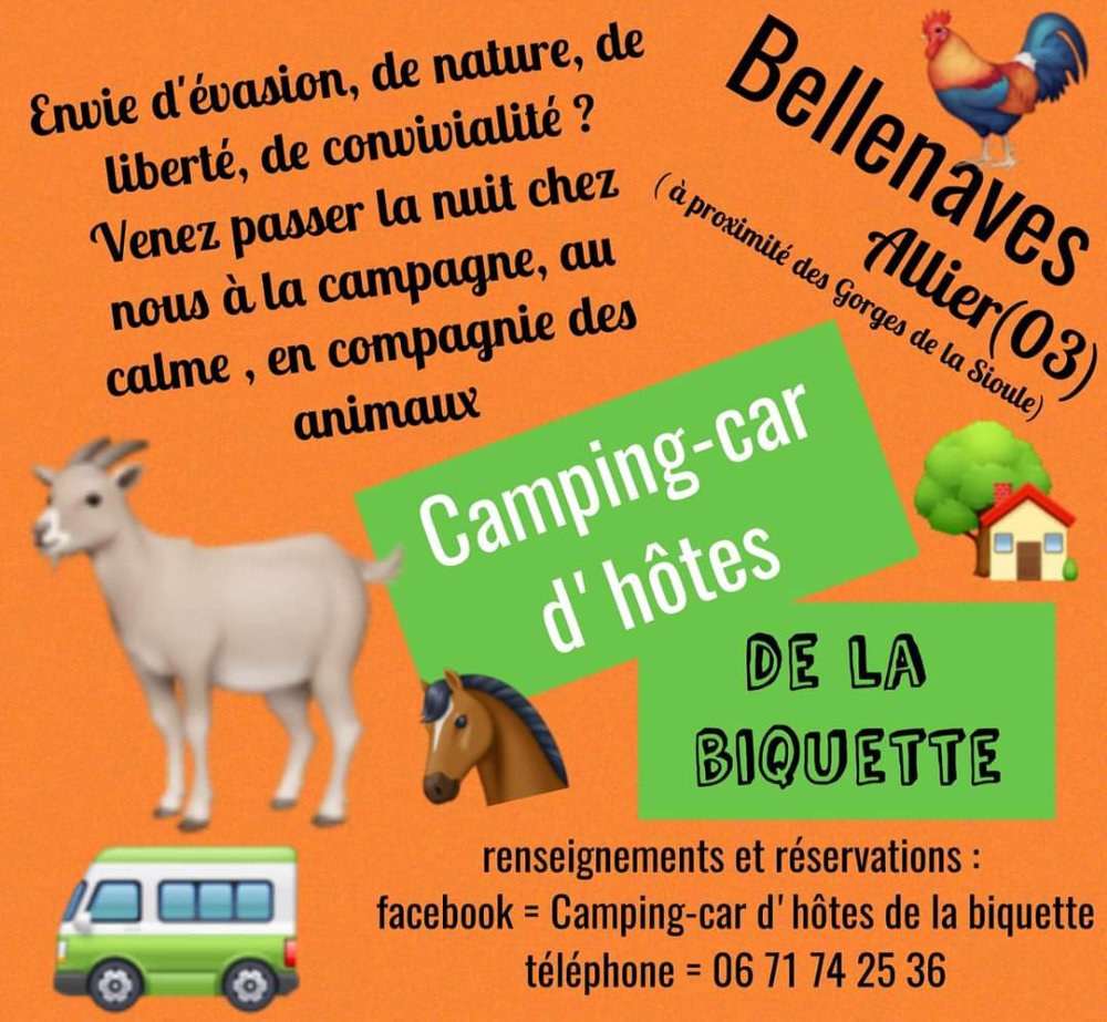 Aire camping-car à Bellenaves (03330) - Photo 1